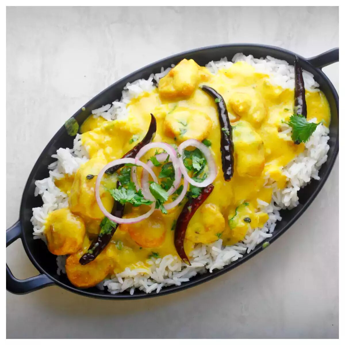 Kadhi Chawal
